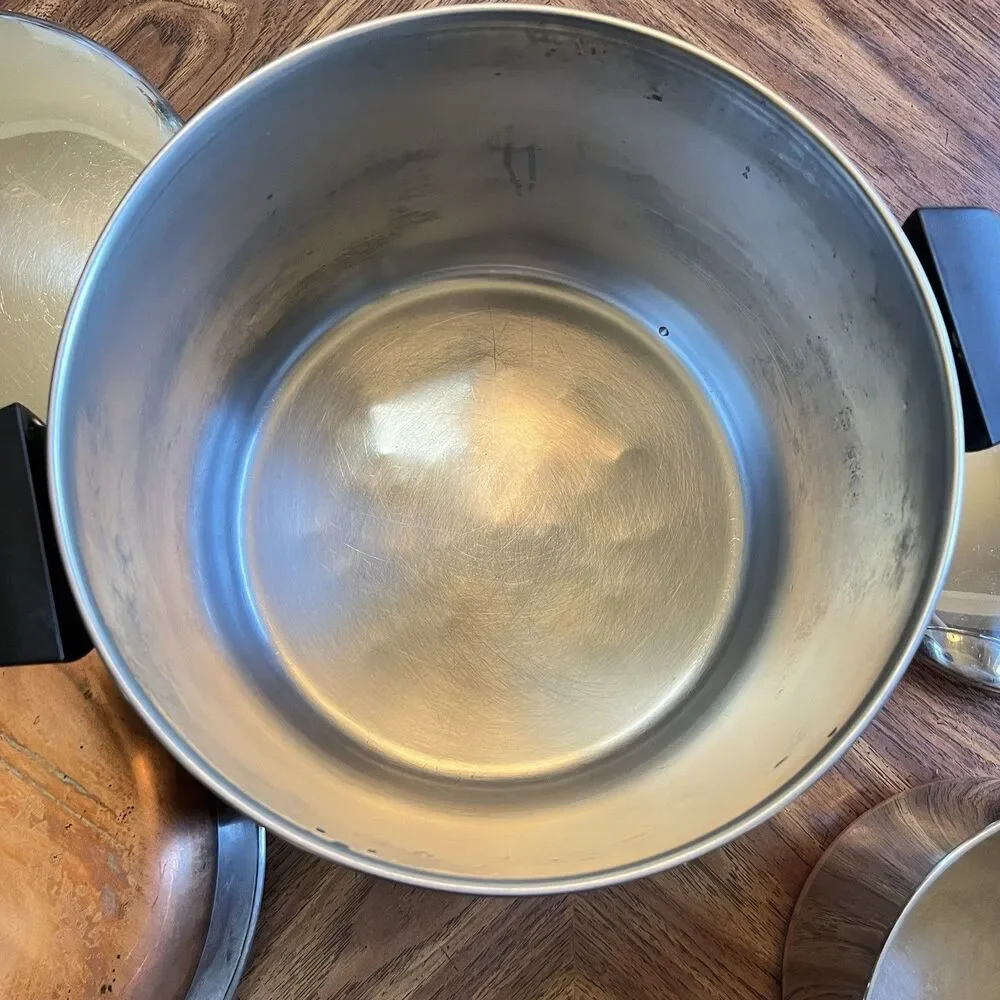 Revere Ware 1801 Copper Bottom Stock Pot 10 3 qt 10